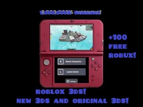 How To Get Roblox On The 3ds For Free Tested And Working - can you play roblox on nintendo 3ds