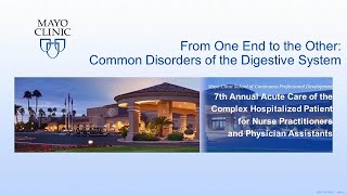 From One End to the Other: Common GI disorders by Katie N. Finley, APRN, CNP | Preview