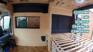 CLADDING and WINDOW FRAMING in a Campervan - DIY Budget Campervan Conversion by Pilgrim Pods 48,208 views 2 years ago 18 minutes