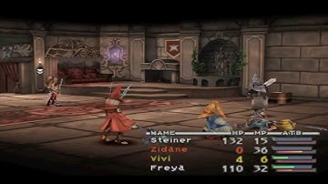 FF IX: No healing / Low level. Zorn & Thorn, Beatrix #3.