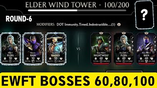 Elder Wind Fatal Tower Bosses 100, 80, 60 Fight + Random Diamond Reward