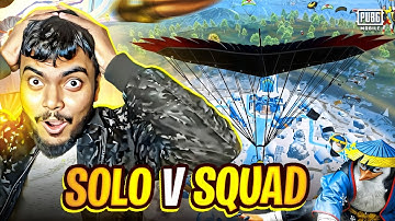 SOLO vs SQUAD IN NEW EVENT / PUBG MOBILE 
