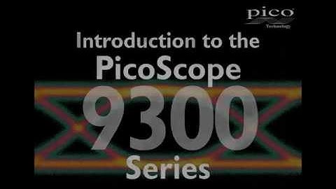 Introduction to the PicoScope 9300 Sampling Oscilloscope