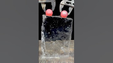 Experiment 1000℃ 2 RHCB Vs Ice Block #asmr #experiment #rhcb #ice #iceblock #satisfying #science