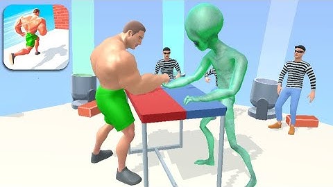 Muscle Rush Gameplay || Level 18-22 || Best Mobile Gameplay || Android,ios