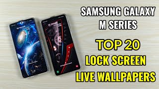 Samsung Galaxy M Series : Top 20 Lock Screen Live Wallpapers screenshot 1