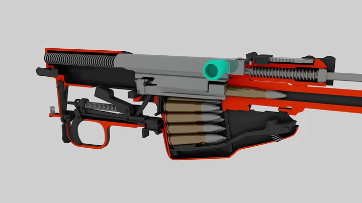 Russian SKS Carbine Animation