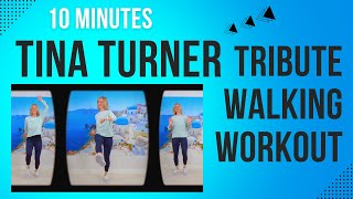 10 min TINA TURNER Tribute Walking Workout | The best songs of Tina Turner