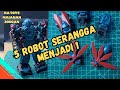Mainan Mech Team Dari Ha Toys Part 3, Menggabungkan 5 Robot Serangga #avamerakit