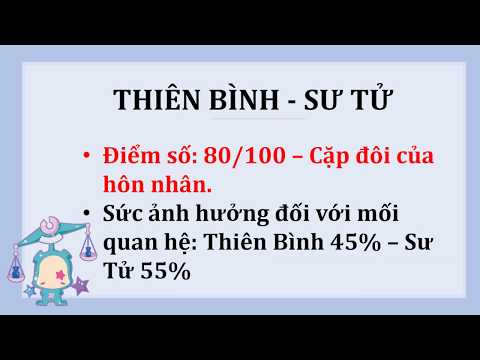 Nữ Thiên Bình hợp với nam cung nào nhất? | Bí mật 12 chòm sao | 12 cung hoàng đạo