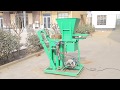 HBY2-15 semi automatic brick making machine