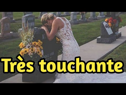 Vidéo: La Mariée Visite La Tombe De Son Fiancé