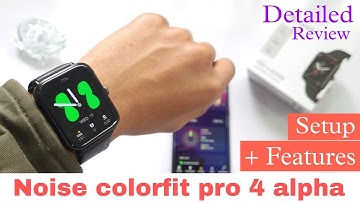 Noise Colorfit Pro 4 Setup & Review⚡Best AMOLED Bluetooth Calling Smartwatch of 2023 Under 5000⚡