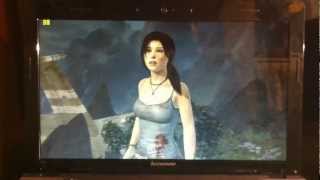 Tomb Raider (2013) Nvidia GT 555m Benchmark, Lenovo Y570