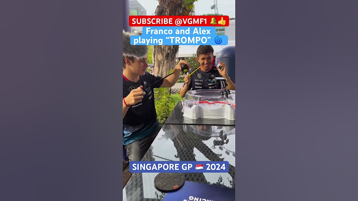 Franco Colapinto jugando TROMPO vs Alex Albon | Franco and Alex Trompo Challenge 😵‍💫​