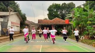 RUNGKAD  Happy Asmara // joget dangdut // Tik tok baru // CONIE N FRIEND'S WORKOUT ZIN CONIE