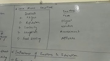 CLASS-26 COGNITION AND EMOTIONS... FOR CTET AND TET...
