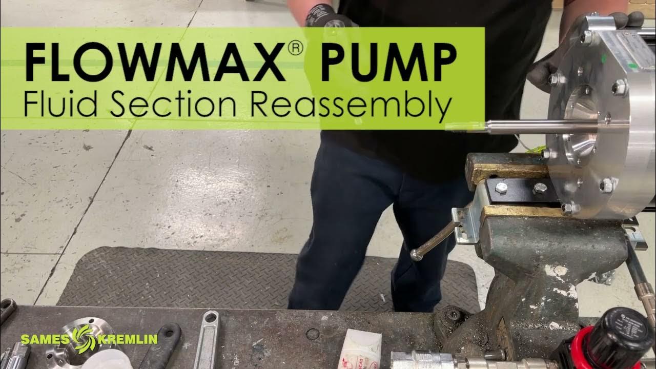 Assembly & Disassembly of SAMES KREMLIN Flowmax® Pump Fluid Section