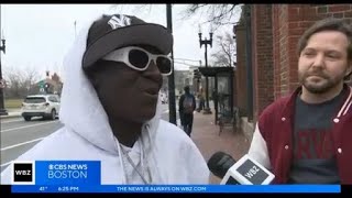 Rapper Flavor Flav visits Harvard University, volunteers at homeless shelter