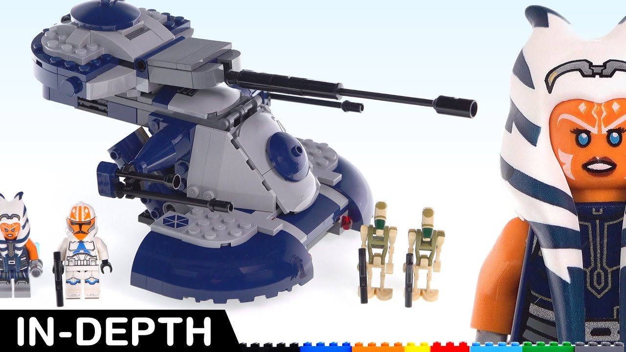 The Clone Wars & 332nd pack: LEGO Star Wars Armored Assault Tank review! 75283 - YouTube