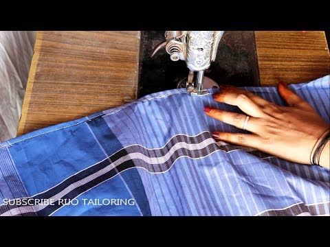 Lungi stitching tailoring classes for beginners | Lungi stitching in