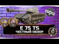 E 75 TS ✮ ЧЕСТНЫЙ ОБЗОР ✮ World of Tanks