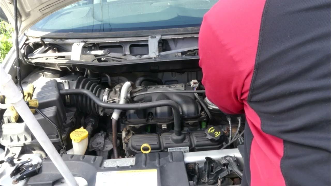 2005 Dodge Caravan P0032 Upstream O2 Sensor Replacement - YouTube