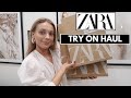 ZARA TRY ON HAUL NOVEMBER 2021 - IN DEPT WITH MATERIALS, PRICES AND TRY ON
