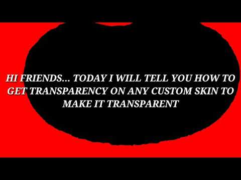 How To Get Transparency For Custom Skins In Nebulous