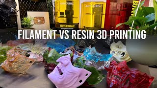 Resin 3D Printing Vs Filament 3D Printing. What Is A Good Beginner Resin 3D Printer?