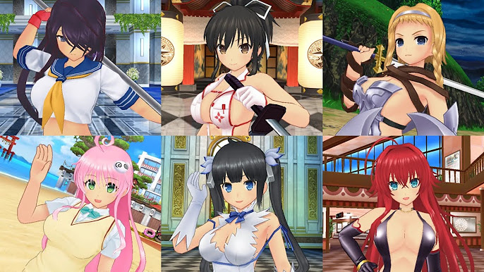 Shinobi Master Senran Kagura: New Link Getting Ikki Tousen