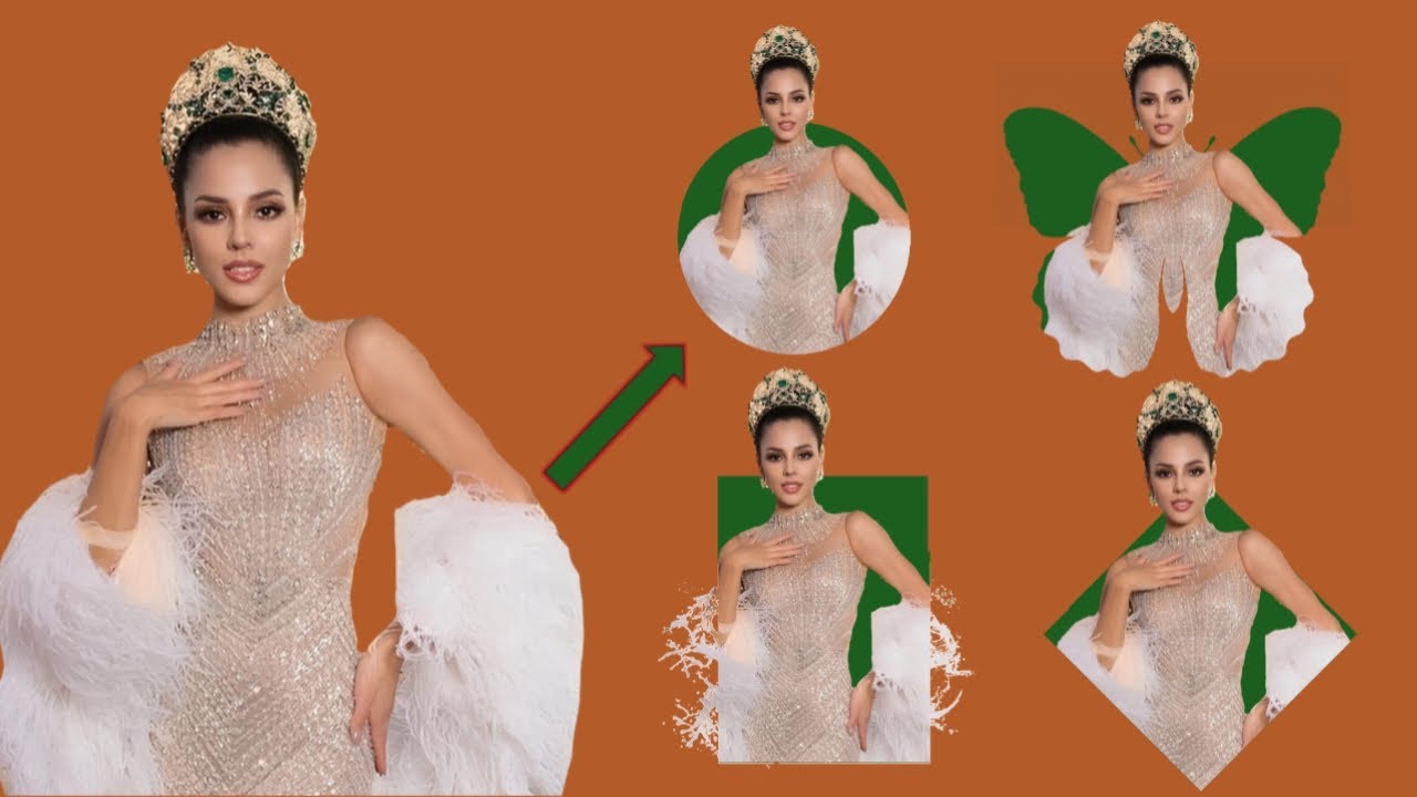 Masking images into shape Pixellab tutorial (easy way) | Pixellab photo editing