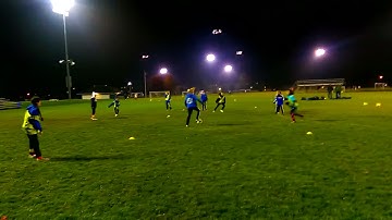 Functional Practice: Counter attacking from the central of midfield