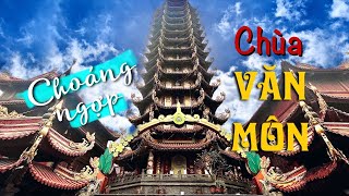 Choáng ngợp vẻ đẹp Chùa Văn Môn làng Mẫn Xá, Yên Phong, Bắc Ninh | Khám phá tòa tháp kỷ lục thế giới