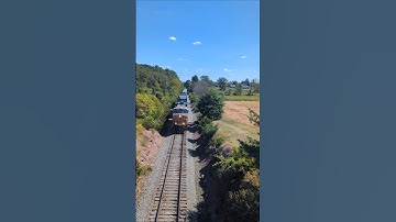 CSX Hanover sub local L 137 leaving Gettysburg
