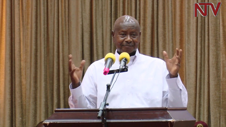 Uganda's anti-corruption institutions are ineffective, says Museveni