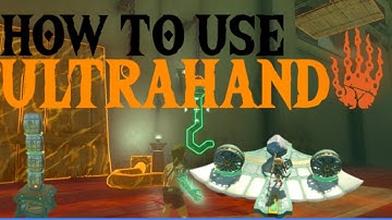 How To Use UltraHand TOTK (Tears Of The Kingdom)