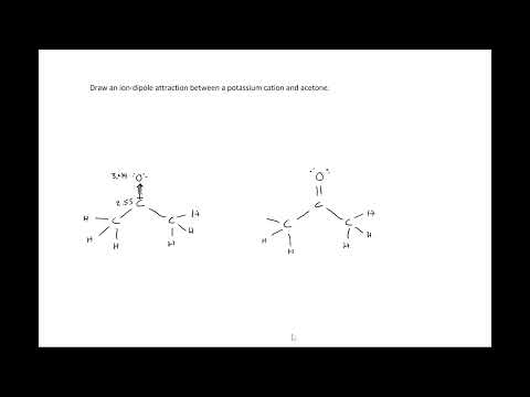 Video: Are acetona un dipol?