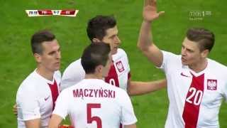 Польша - Исландия 4:2 видео