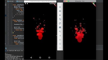 Flutter: Blood particle effect