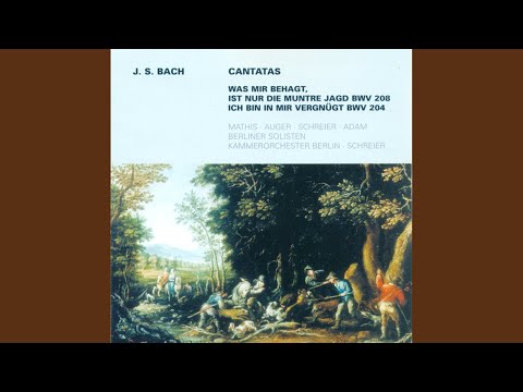 Obejrzyj Was mir behagt, ist nur die muntre Jagd, BWV 208, "Hunt Cantata": Aria: Ein Furst ist seines... w YouTube Obejrzyj Was mir behagt, ist nur die muntre Jagd, BWV 208, "Hunt Cantata": Aria: Ein Furst ist seines... w YouTube