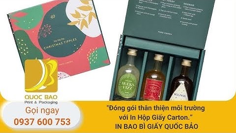 Sự phát triển và bền vững: Hộp giấy Carton từ In Bao Bì Quốc Bảo
