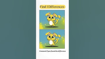 Only 1% People Can Spot the 3 Differences? | Sharp Eyes 🐰🐇 #38 #New #shorts #kids #puzzle #ytshorts