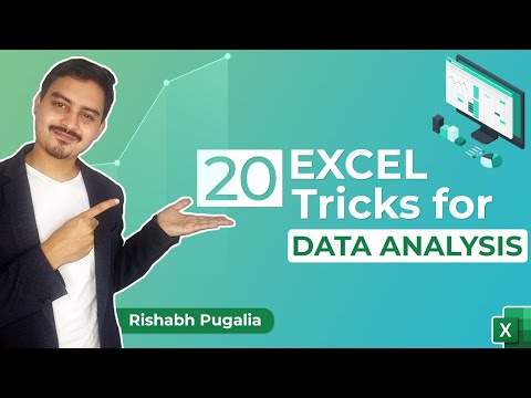 20 Excel Tricks for Data Analysis | Excel Tutorials