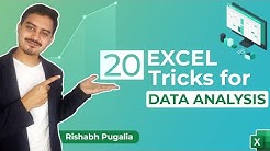 Top 10 Advanced Excel Tips & Tricks | Data Analytics - Durasi: 9.59. 