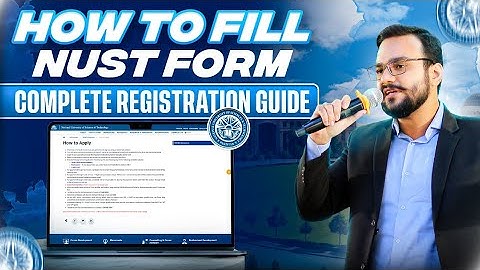 NUST NET 1 Registration Complete Guide | How to Apply for NUST NET 1 | NUST Entry Test Registration