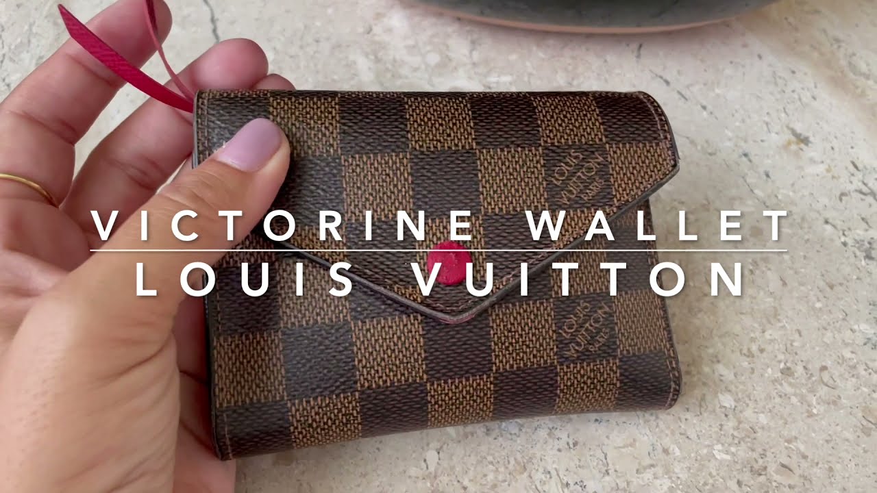 Louis Vuitton Wallet Victorine Monogram Rose Ballerine Lining - US