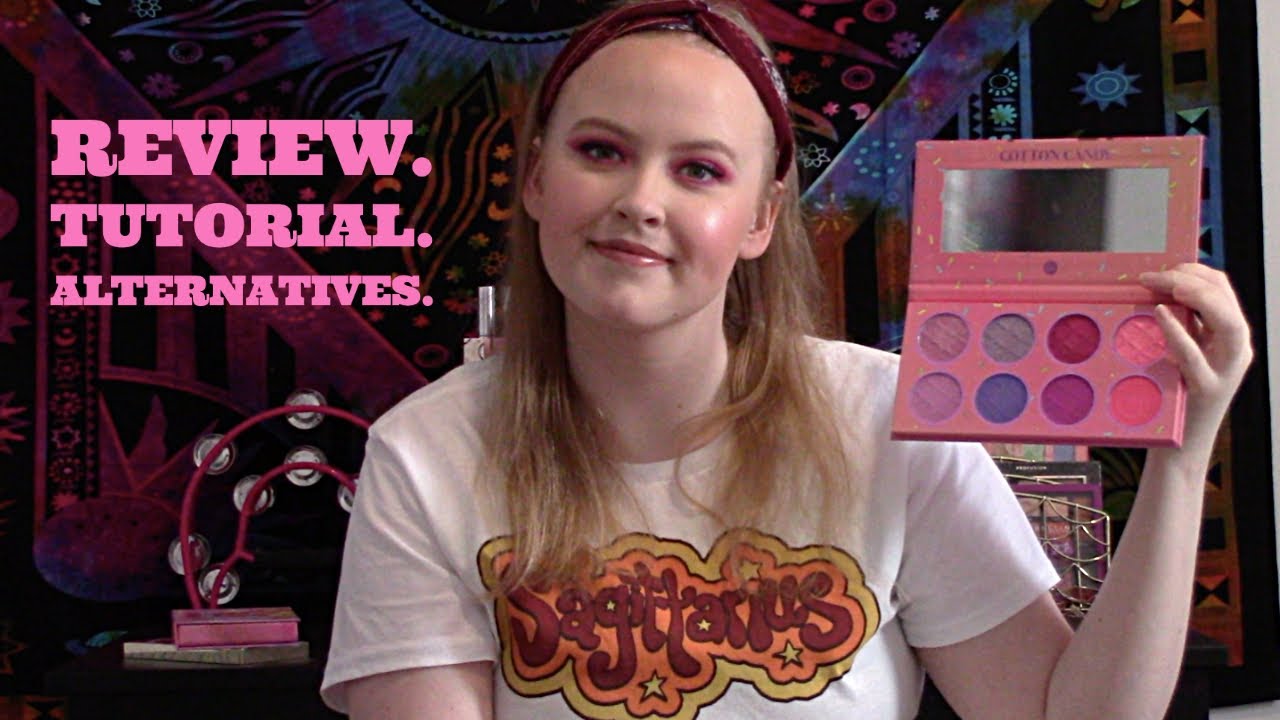 BH Cosmetics Sweet Shoppe Cotton Candy Review + Tutorial