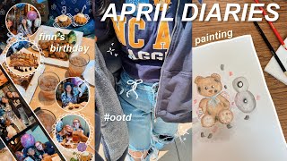 APRIL DIARIES ♡ grwm, student life, & birthday celebrations