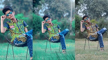 How To Blur Photo Background in Photoshop Like Expensive Dslr And Lens | Colour Grading In Photoshop